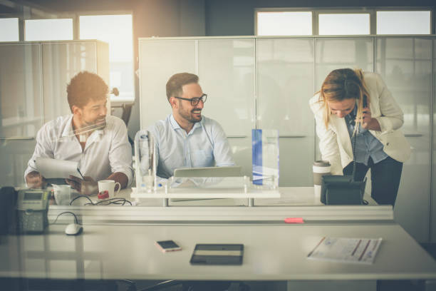 istock I'm going to report to our clients. 1051140558