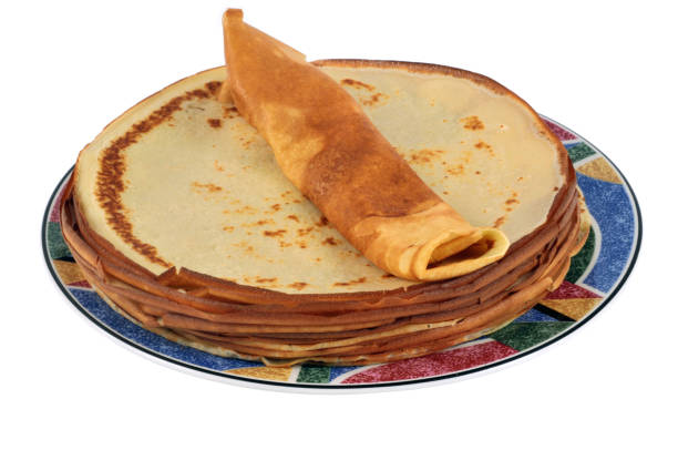 istock The plate of pancakes 1051143632