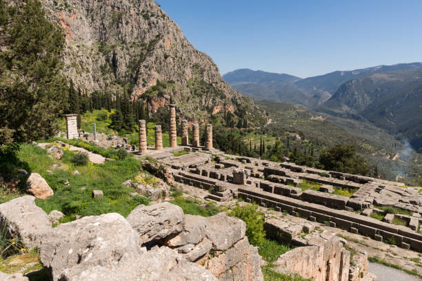 istock At Deplhi archeological site in Greece, Europe 1051147242