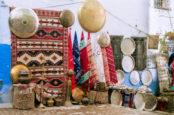 istock handmade crafts selling in chefchaouen 1051148488