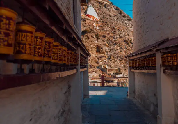 Photo of The monastery in Marpha village on the Annapurna Circuit Trek, Nepal