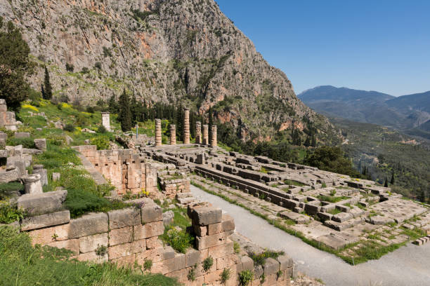 istock At Deplhi archeological site in Greece, Europe 1051157380
