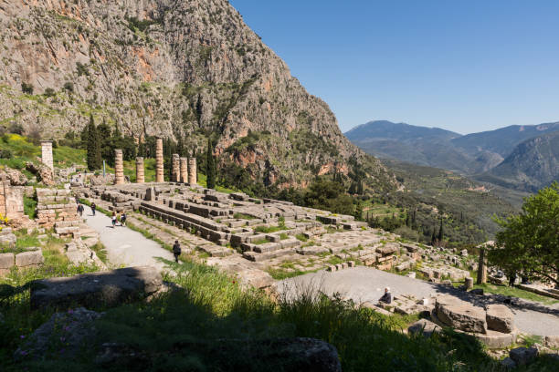 istock At Deplhi archeological site in Greece, Europe 1051157598