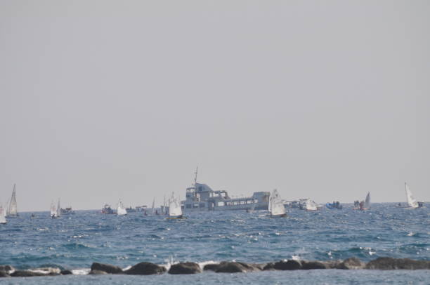 istock The beautiful boat in open sea 1051170132