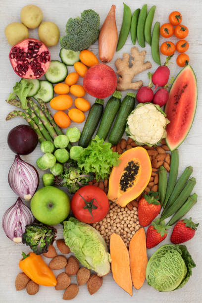 istock Healthy Alkaline Food Selection 1051181636