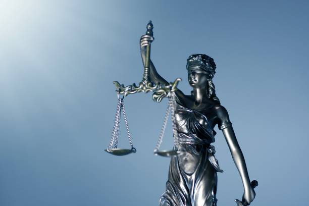 istock Statue Of Lady Justice - low angle view. 1051187078