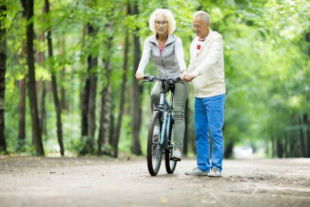 istock Cycling in the forest 1051192420