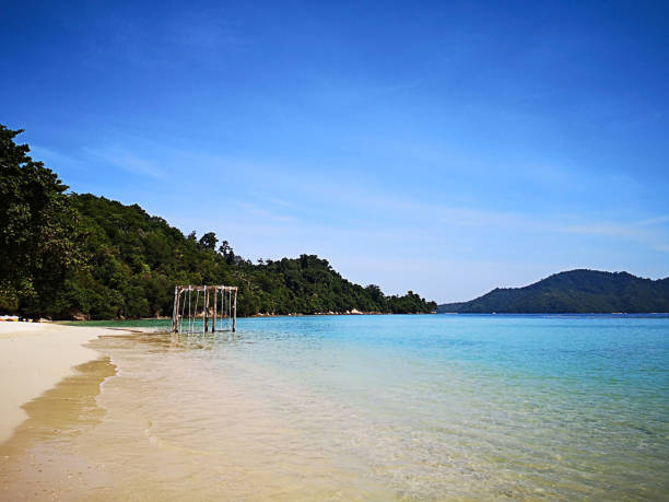 istock Life guard deck for security check in the island 1051210130
