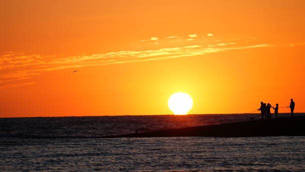 istock VH522 Sunset at Seohae beach in Incheon, Korea 1051210996