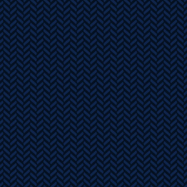 Herringbone Decorative Blue Seamless Pattern Background Herringbone decorative blue seamless pattern background. tweed stock illustrations