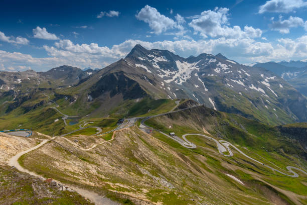 istock Scenic view of Grossglockner Hochalpenstrasse the high Alpine Road Pass in Austria. 1051224708