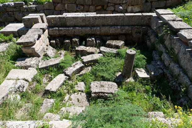 istock At Deplhi archeological site in Greece, Europe 1051228398
