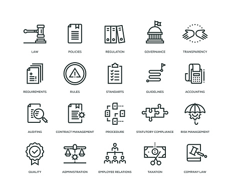 Compliance Icons - Line Series