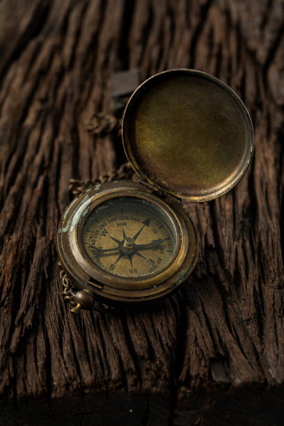 istock compass navigator journey travel to destination on wwod background 1051248786