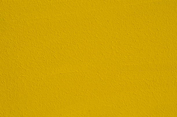 istock Plywood painted in yellow 1051251358