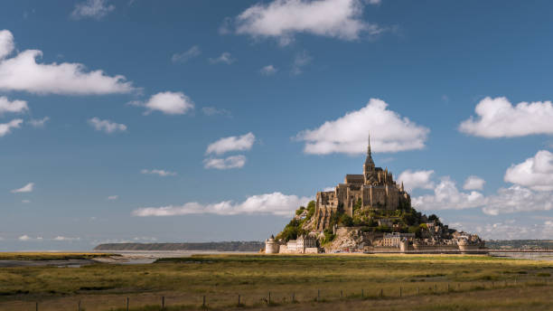 istock Le Mont Saint Michelle on a sunny day in summer 1051271936