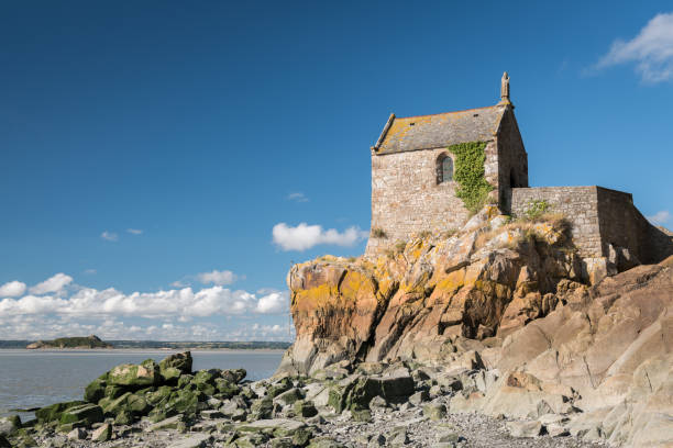 Chapelle Saint-Aubert, Saint Michael's Mount, Normandy, France