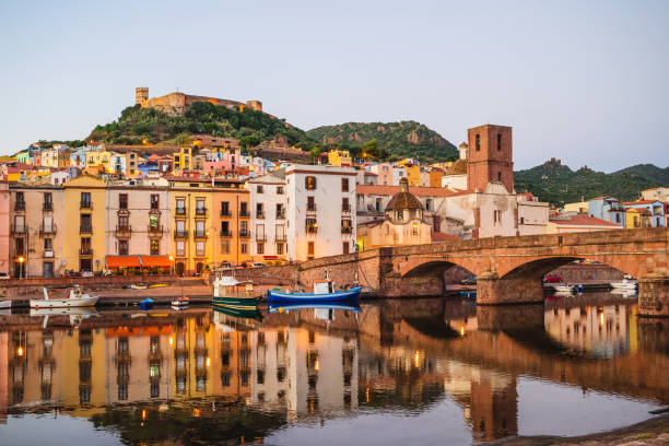 istock Bosa town, Sardinia island, Italy 1051276460