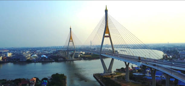istock View Of Bridge Over River Against Sky 1051303846