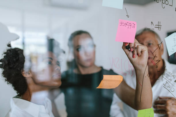 istock Creative professionals brainstorming on new business ideas 1051309746