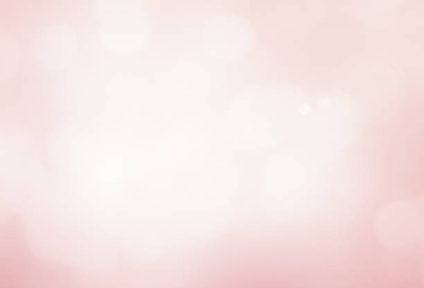 sfocatura astratta bellissimo colore rosa pastello sfondo tono con doppia esposizione di bokeh per san valentino, concetto di design della carta da matrimonio - blush foto e immagini stock