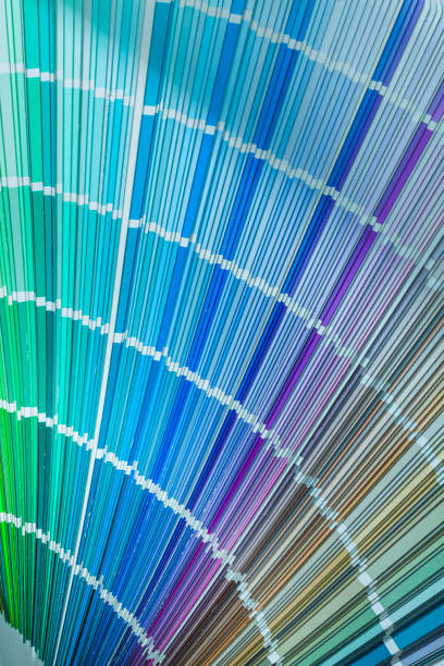 istock Colorful pantone fan top view 1051327350