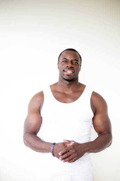 istock Black man is smilling in vacation period 1051333278