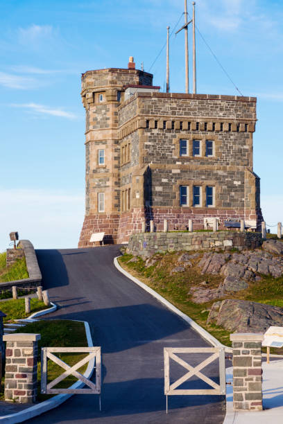 Cabot Tower on Signal Hill in St John's, Newfoundland