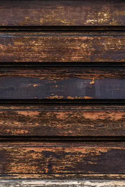 Rustic weathered old wood texture background