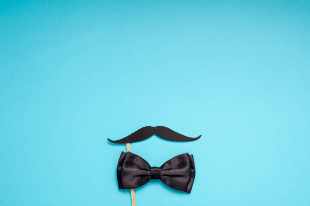 istock Paper moustaches for men fathers dad concept 1051360020
