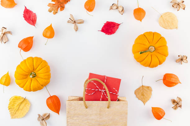 istock Promotion template autumn fall thanksgiving sale 1051370522