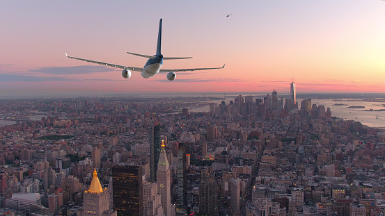 plane from new york to los angeles