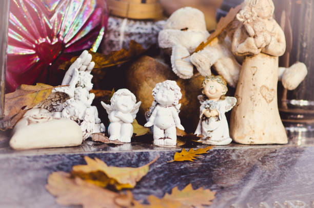 istock angles at grave at the cemetery 1051372056