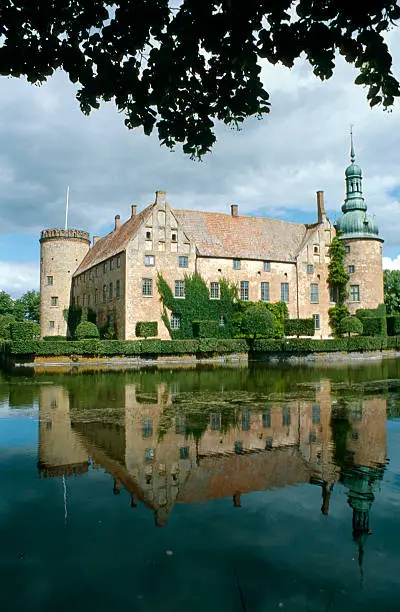 the swedish renaissance house Vittskovle in Sweden