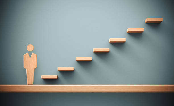 istock Personal Development And Ladder Of Success Concept 1051385652