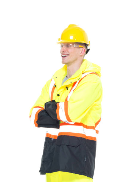 istock Good looking caucasian male construction worker 1051389580
