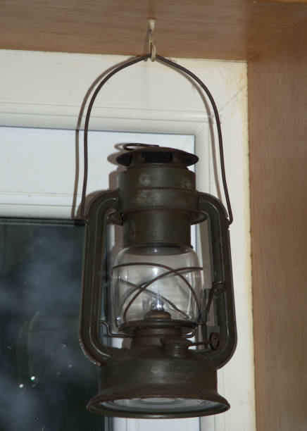 istock Hurricane lamp in domestic setting 1051406764