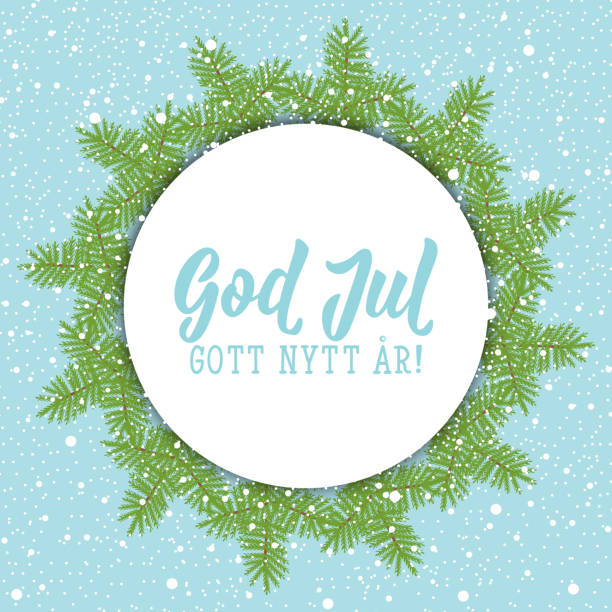 120+ God Jul Stock Illustrations, Royalty-Free Vector Graphics