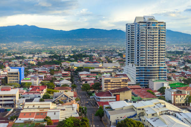 San Jose Costa Rica Stock Photo - Download Image Now - Costa Rica, San Jose  - Costa Rica, City - iStock