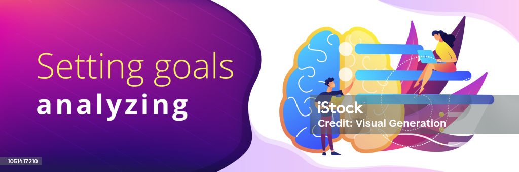 Strategy Header Strategy Planning Header Banner Stock Illustration - Download Image Now ...