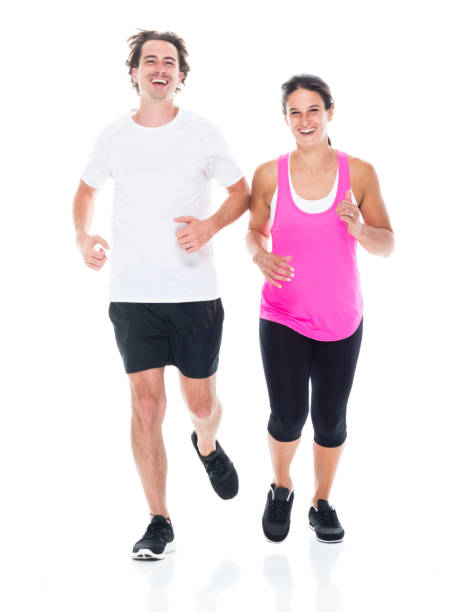 istock Healthy couple running 1051420142