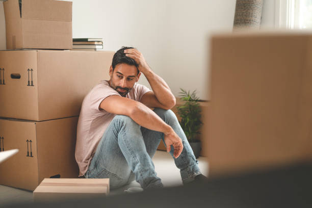 istock Man moving into a new house 1051453826