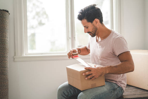 istock Man moving into a new house 1051453996