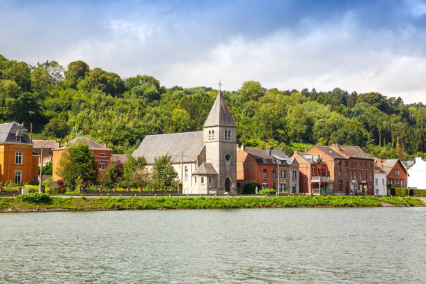 istock Houses and church in Dinant 1051459888