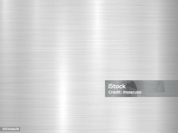 Technology Background With Metal Texture Stock Illustration - Download Image Now - Metal, Textured, Silver - Metal