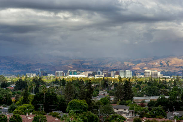 istock San Jose and Silicon Valley, Clearing Storm 1051469220