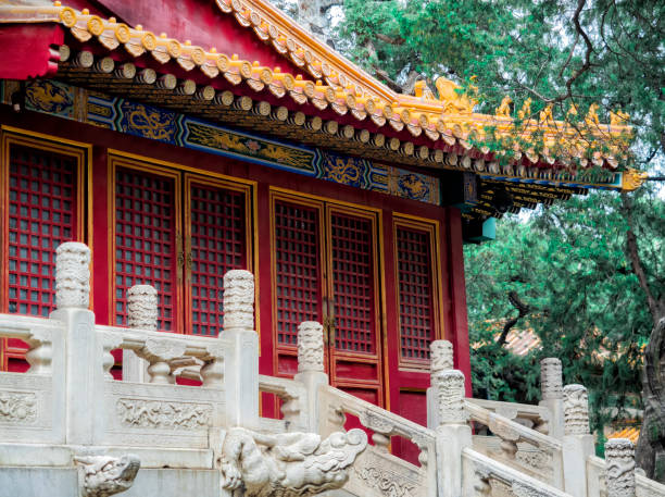 istock Forbidden city architecture and ornaments, Beijing, China 1051478496