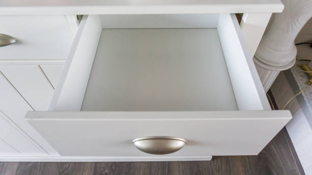 istock background empty modern white wooden cabinet drawer that is open and is empty 1051488084