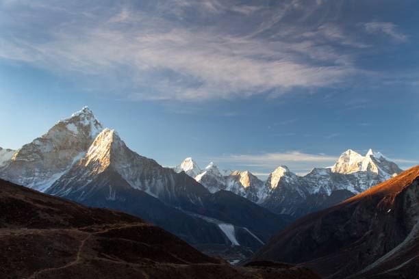 istock mount Ama Dablam on the way to Mount Everest Base Camp 1051499542