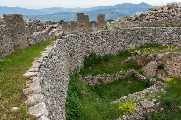 istock Mycenae archaeological site in Greece, Europe 1051504398
